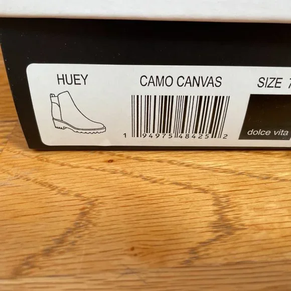 Camo Canvas Boot from Dolce Vita - Picture 7 of 8